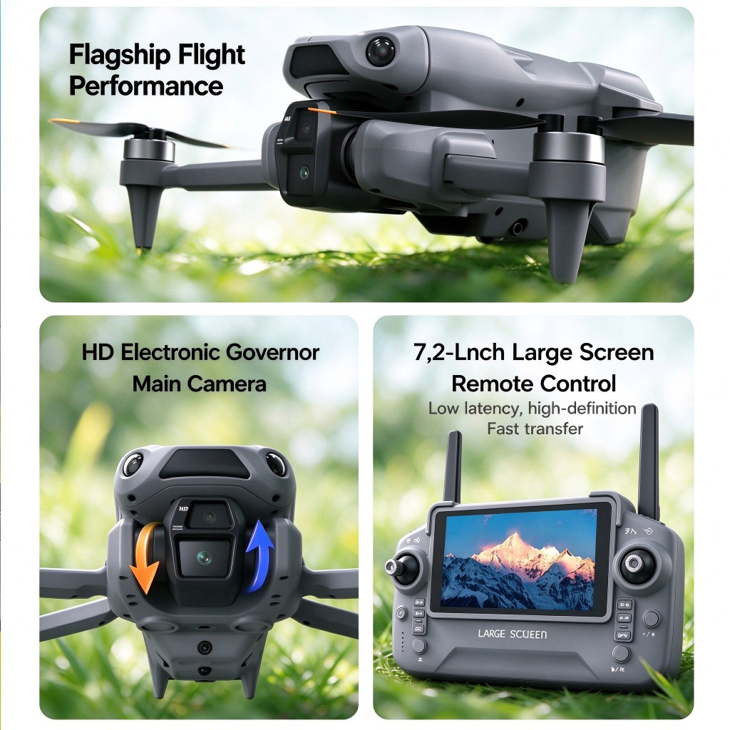 Nouveau drone GPS LF682 MAX pr - Fpv Drone Charger avis et prix